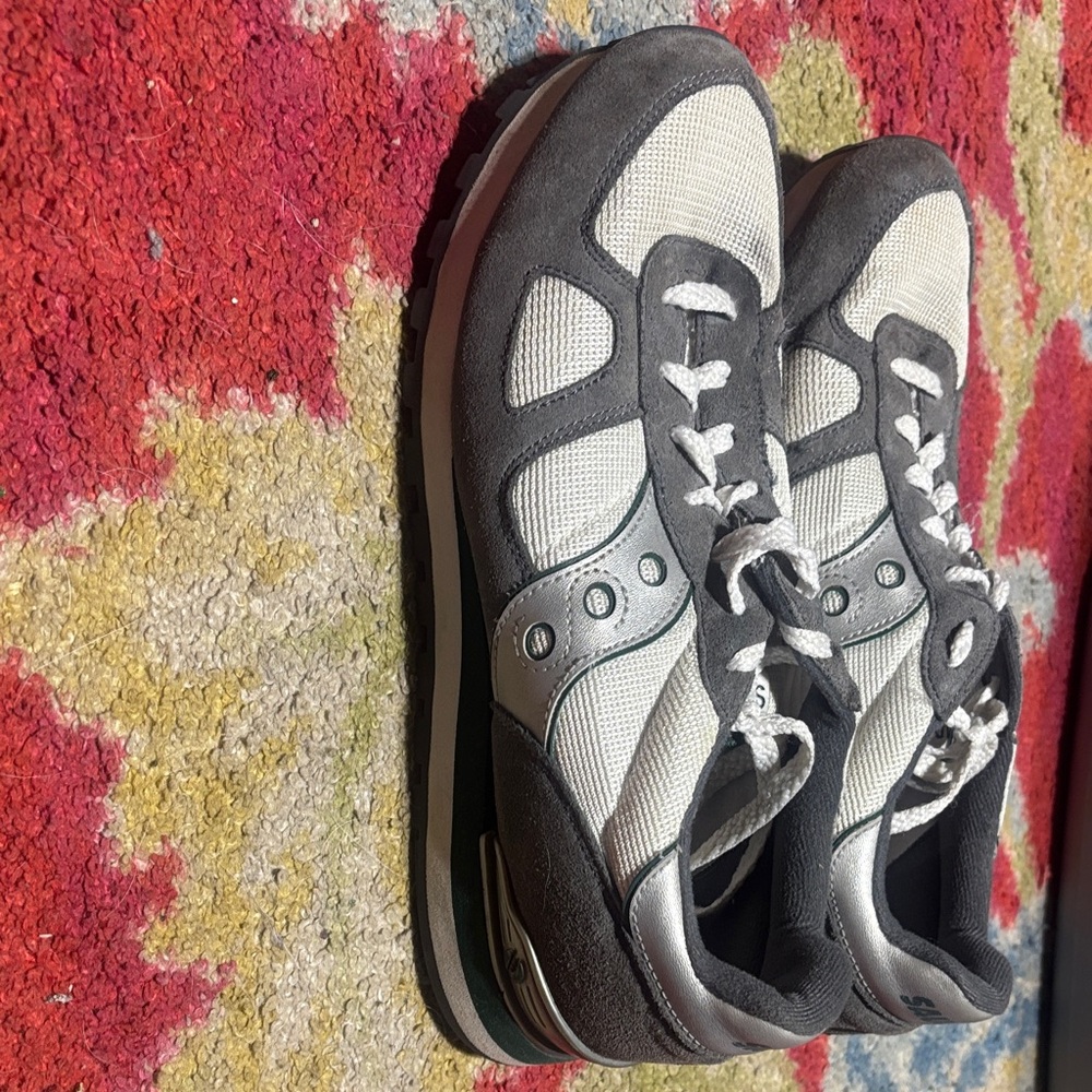 Saucony Gray and White Men's Sneakers